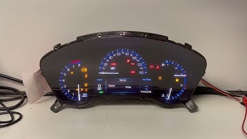 2013-2015 CADILLAC SRX USED DASHBOARD INSTRUMENT CLUSTER TEST