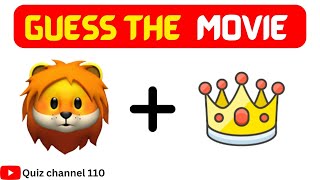 Guess The Movie By Emoji Quiz🎬🍿 | Movie | Emoji 🍿