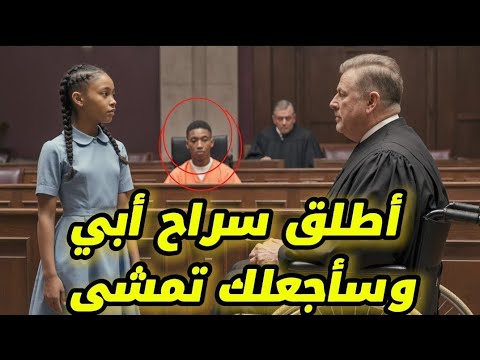 طفلة توقف المحكمة أطلق سراح أبي وسأجعلك تمشي والقاضي ينهض أمام الجميع