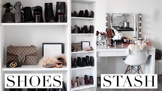 My Shoes Collection \& Closet Tour | PINTEREST INSPIRED