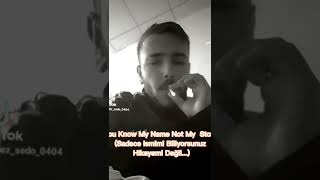 Sadece Ismimi Biliyorsunuz Hikayemi Değil... Kahramanmaraş