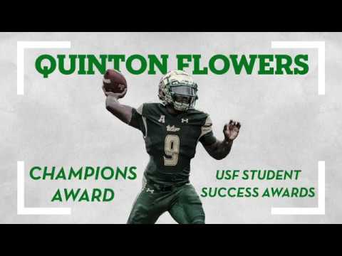official secrets Quinton Flowers Champions Award