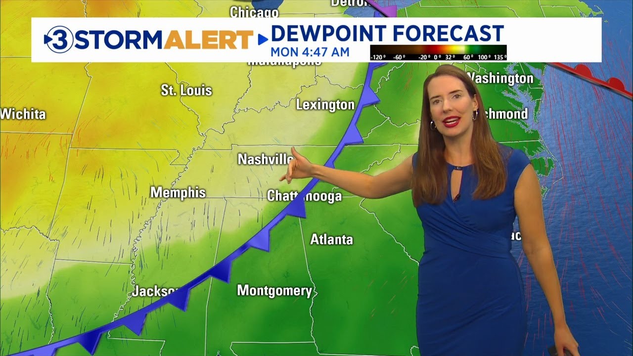 Alison Pryor's morning weather YouTube