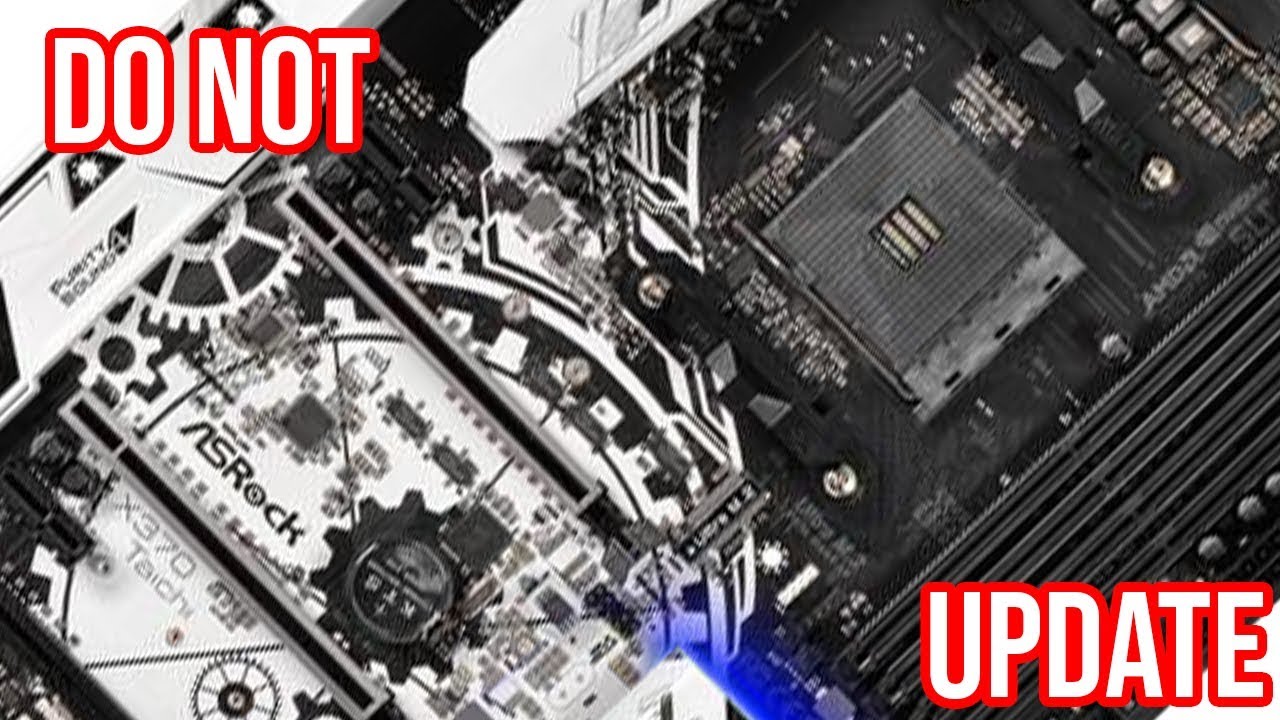 DO NOT Update BIOS on The Asrock x370 Taichi Motherboard To