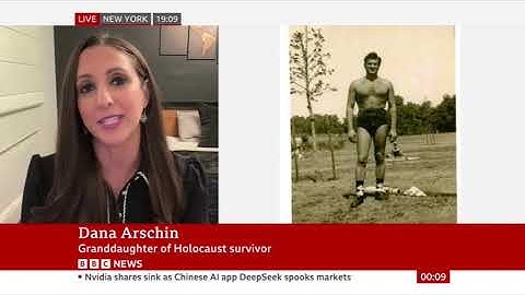 HMTC Storyteller Dana Arschin on BBC News for International Holocaust Remembrance Day
