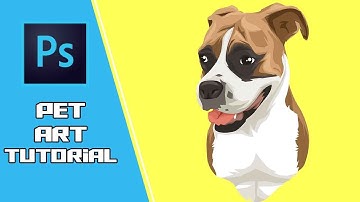 How to create digital Pet Art | Photoshop | Speed Art