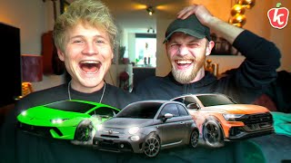 AUTO'S VAN YOUTUBERS RADEN MET MILAN KNOL | Kalvijn