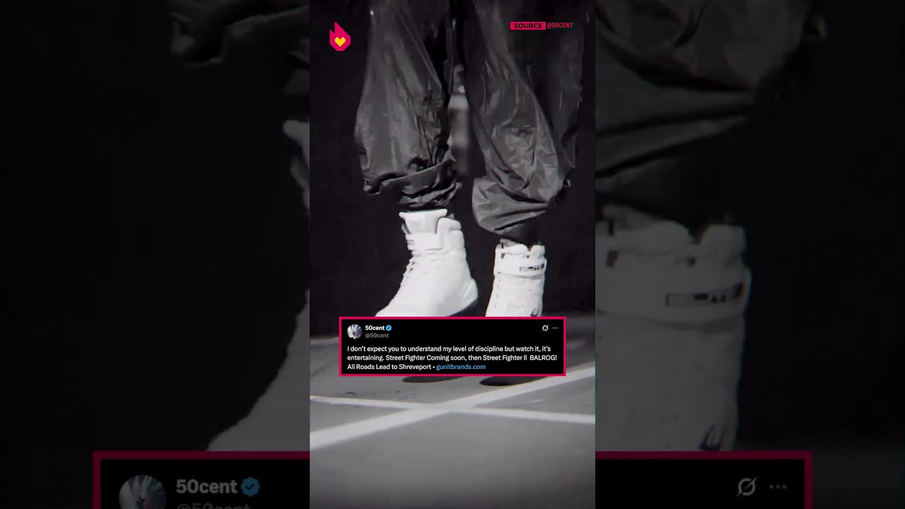 50 Cent Training to be Balrog in Street Fighter