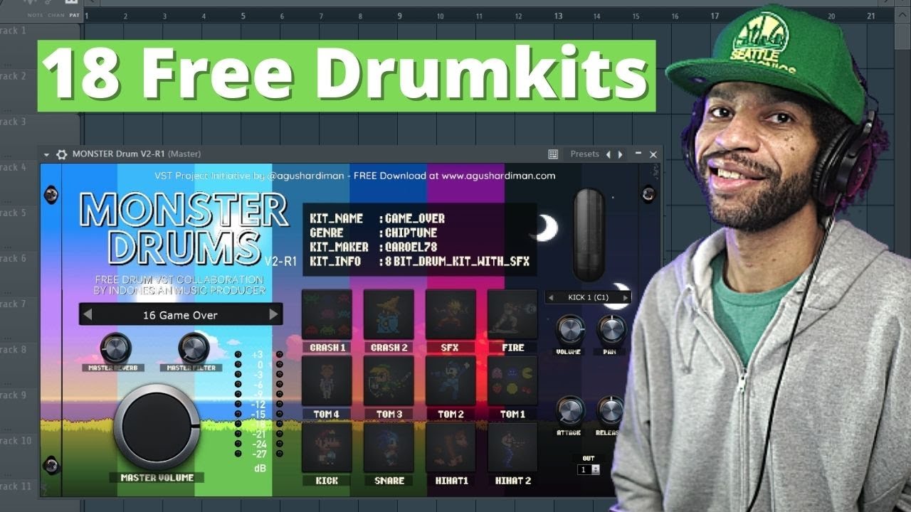Monster Drum Free Drumkit VST Plugin Review And Demo (Is This The Best