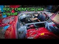 FD RX7 Insulation and Carpet Install
