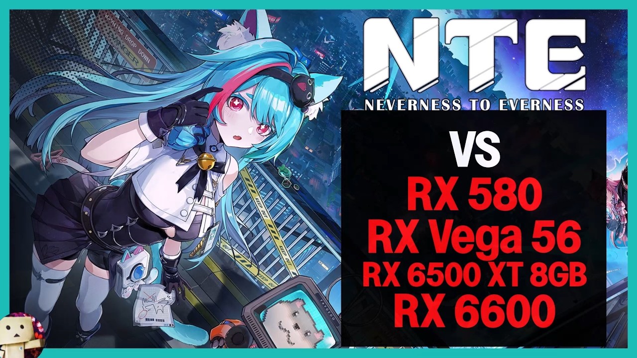 AMD RX 580, RX Vega 56, RX 6500 XT 8GB, RX 6600 / NTE [1080p