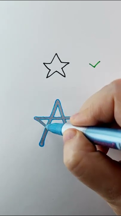 A Perfect Star to Draw | Easy Drawings