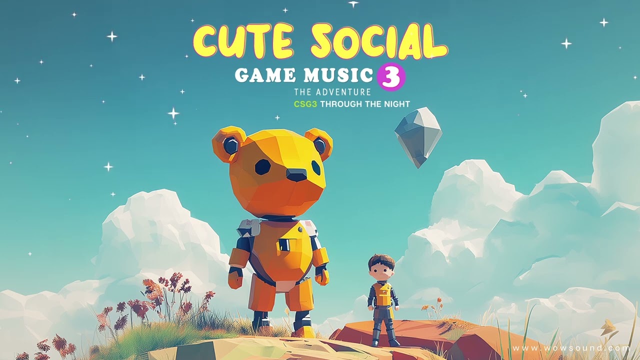 Watch Cute Social Game Music Pack 3 | Puzzle adventure royalty free music by WOW Sound on YouTube