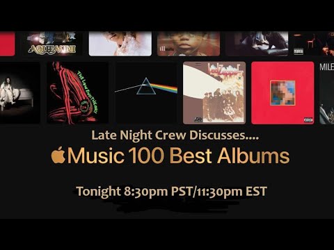 Apple Music's Top 100 Albums of All Time Livestream - YouTube