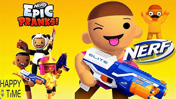 NERF Epic Pranks! Levels 61 to 74 Эпические Пранки!!