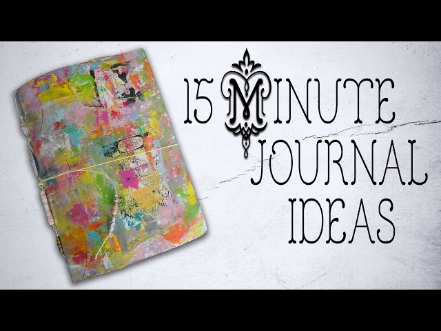 15 Stunning Art Journal Ideas