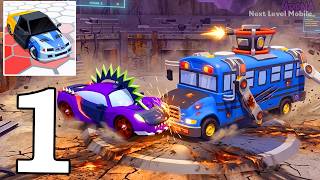 Cars Arena Gameplay Walkthrough Part 1 - Drift Battles & Last Car Standing (Android, iOS) screenshot 5