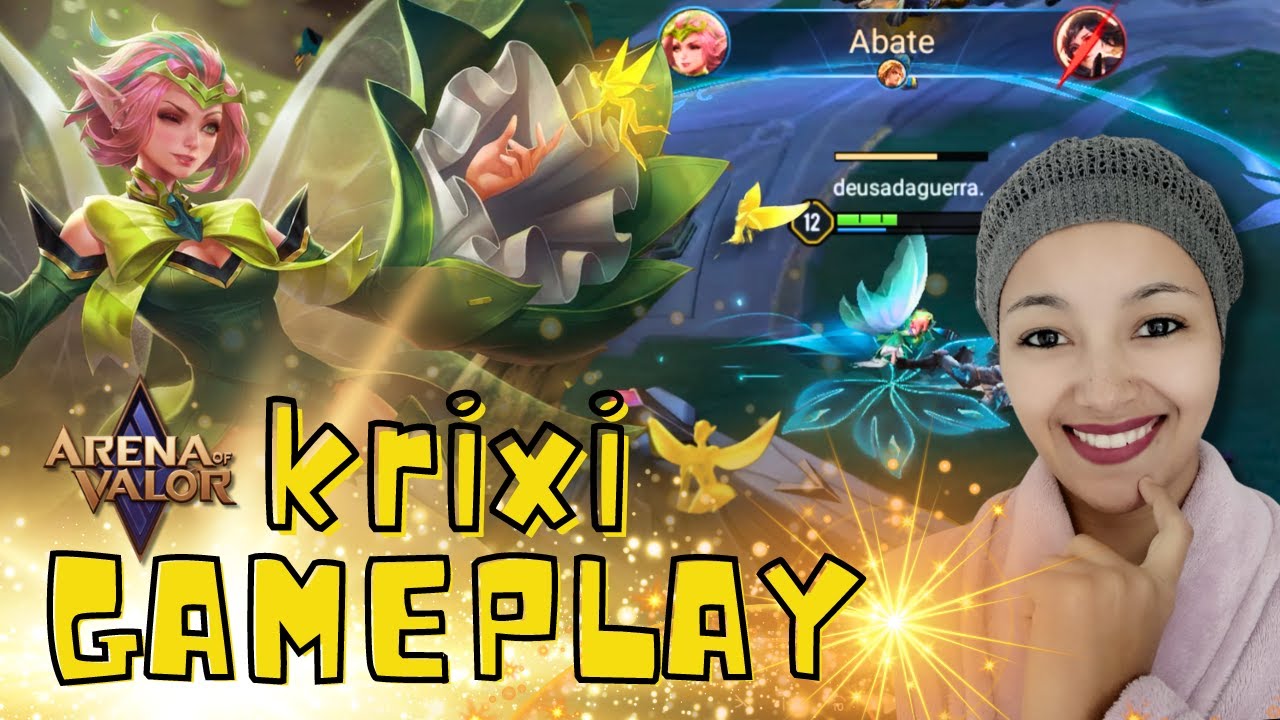 GAMEPLAY KRIXI | MELHOR HERÓI AOV EM 2024 META @ArenaDeusadaGuerra ...