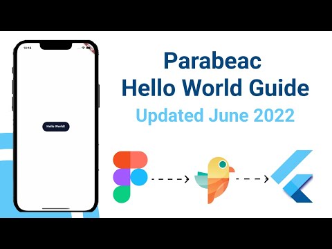 Figma to Flutter Conversional tool| Updated Hello World Tutorial