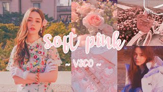 SOFT PINK FILTER 🌸 | vsco tutorial screenshot 3