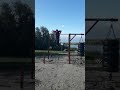 (Muscle-up + sketchy slow muscle-up)*2