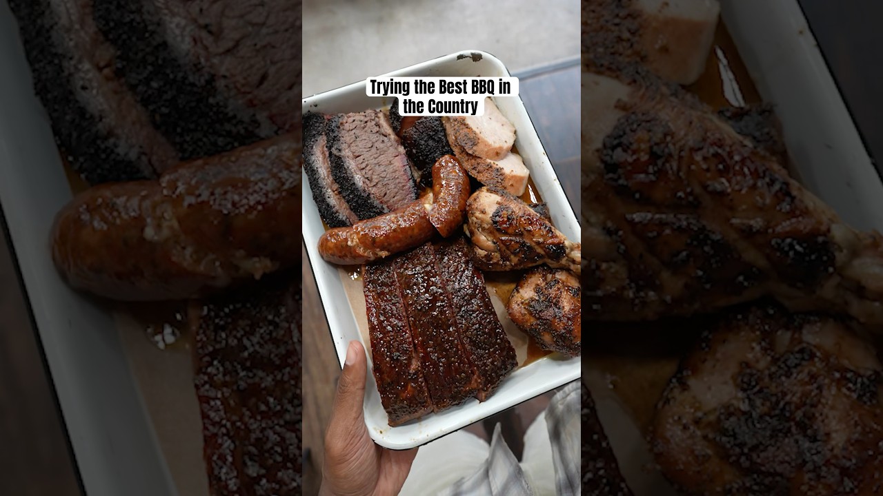 Пробуем лучшее барбекю в Техасе! 