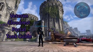 Veteran Cloudrest Portal Tank Guide