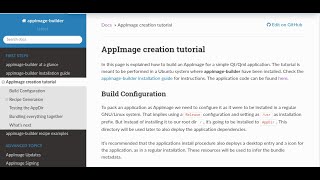 How to create an AppImage using appimage-builder