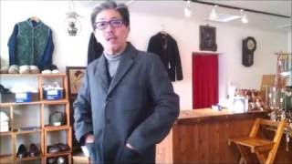 ベーシック ウール メルトン Pコート