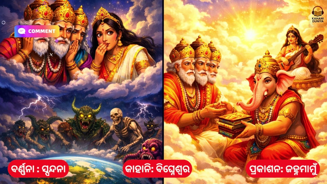 Bighneswara: ପ୍ରଭୁ ଗଣେଶଙ୍କର ଅଜଣା ପୌରାଣିକ କାହାଣୀ | New Odia Mythology Video 2026