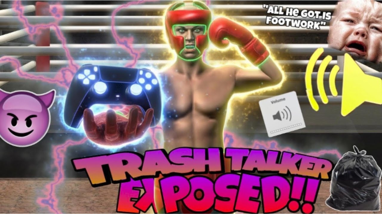 TRASH TALKER GETS HUMBLED IN THE BEST BOXING GAME (BKSB)!!!