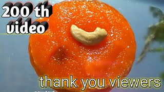 200 th video Thank you viewers Rava Kesari Recipe in tamil/Rava Kesari/Kesari bath