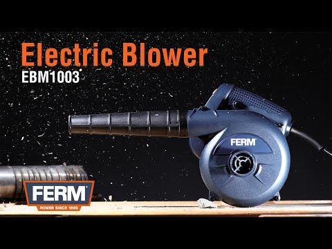 FERM Bläser - 400 Watt - Max. 3.0 m3 /min | EBM1003