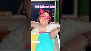 1985:1st Day of School #80saesthetic #80snostalgia #80svintage #80skid #wheniwasakid #schoollife