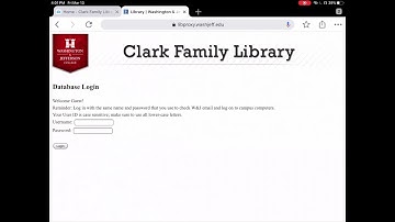 Accessing Library Resources Off Campus