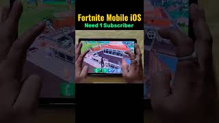 Fortnite Mobile iOS iPad Gameplay Chapter 6 Season 4 | Fortnite iOS Gameplay | Fortnite Mobile 2025