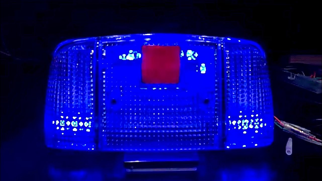 CBX400F LED 流星テール - YouTube