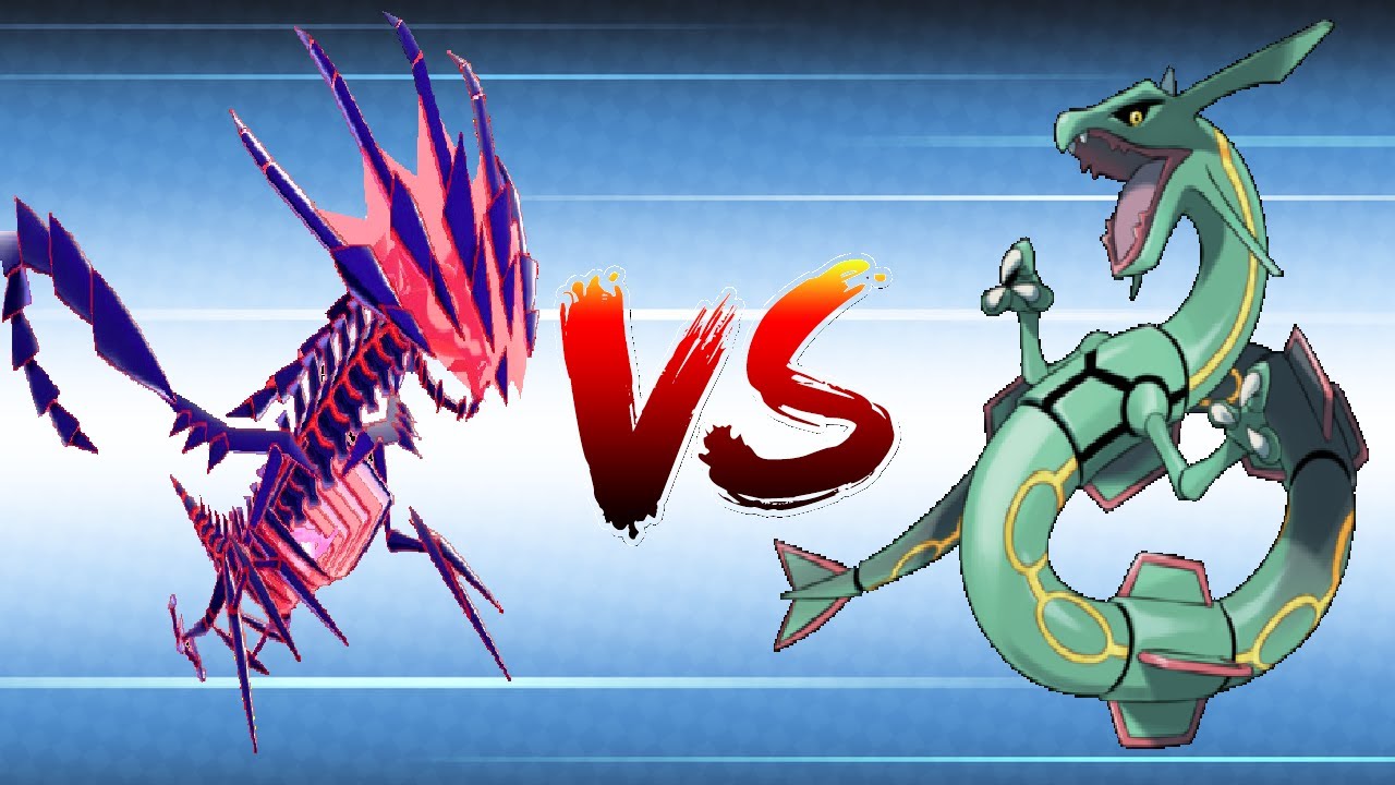 Groudon Vs Kyogre Vs Rayquaza