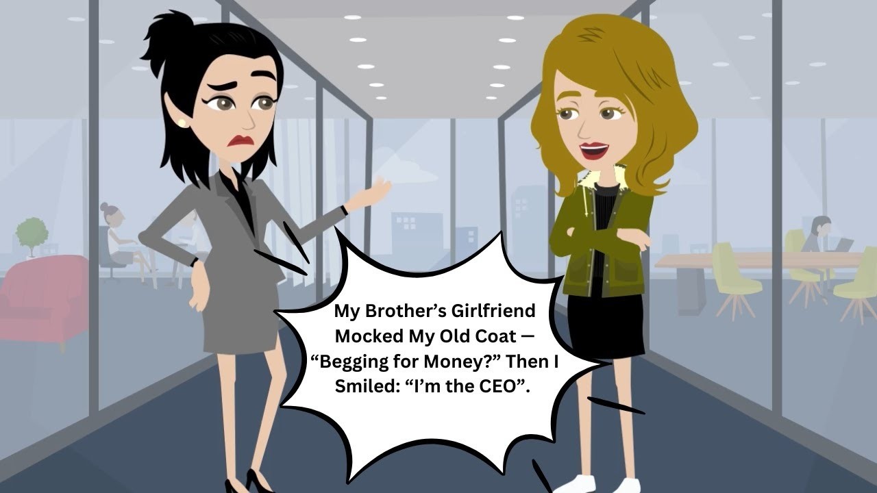 My Brother’s Girlfriend Mocked My Old Coat — “Begging for Money ” Then I Smiled  “I’m the CEO”
