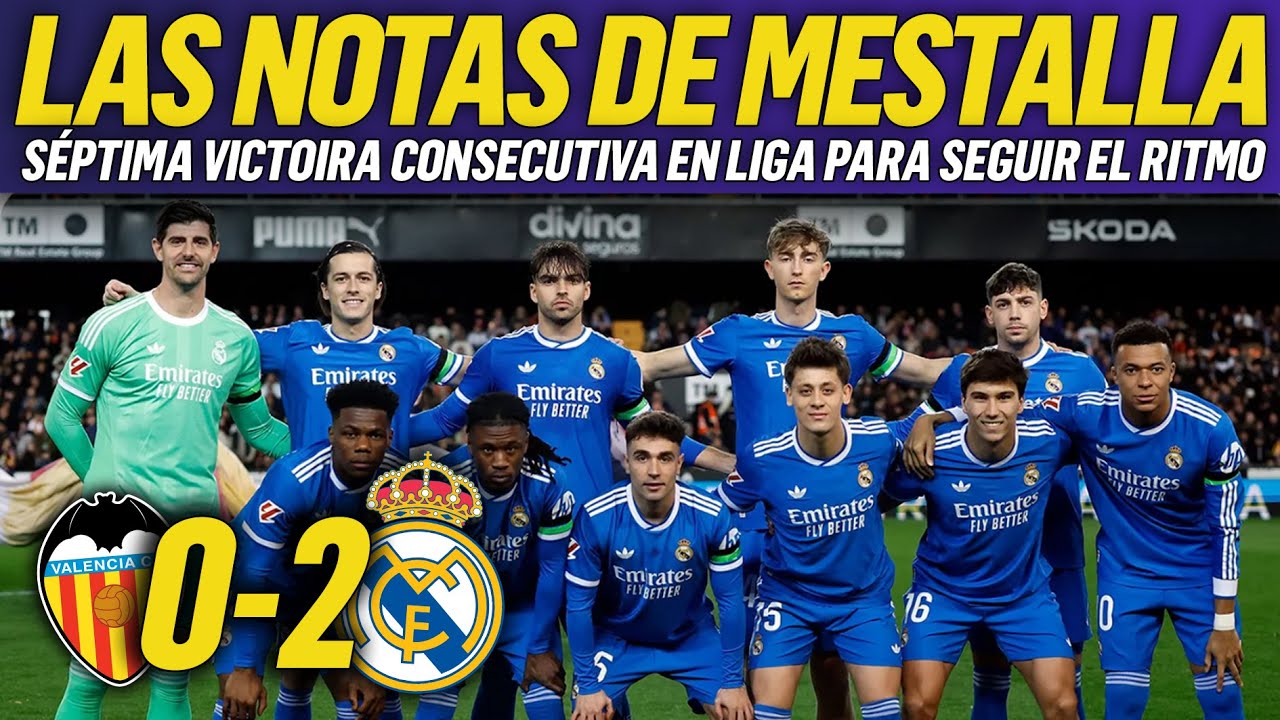 💥APROBADOS Y SUSPENSOS DEL REAL MADRID EN LA VICTORIA CONTRA EL ...