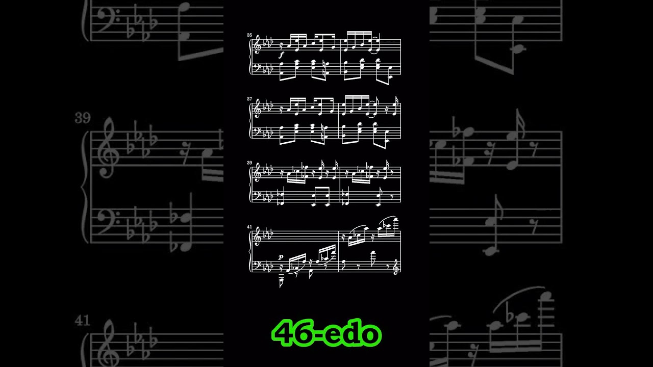MAPLE LEAF RAG, by Scott Joplin, Arranged for Harpsichord and Tuned into 46-edo (Super-Pythagorean)