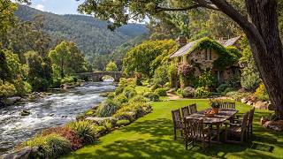 a quiet morning in the cottage garden 🍃 soft piano music for stress relief, deep focus & quiet mind screenshot 5
