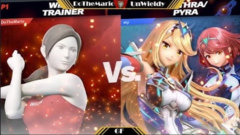 DoTheMario (Wii Fit Trainer, Hero) Vs UnWieldy (Pyra/Mythra) Grand Finals, FSC Smash Series #13