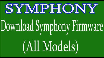 How To Free Download Symphony firmware ( all models )