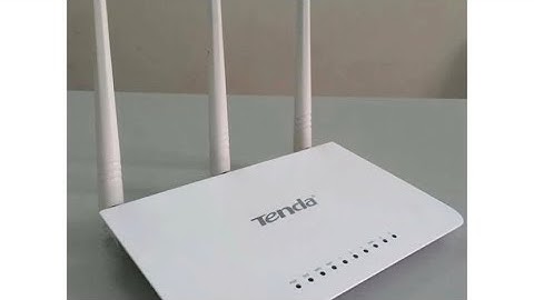 Cách cấu hình modem wifi Tenda