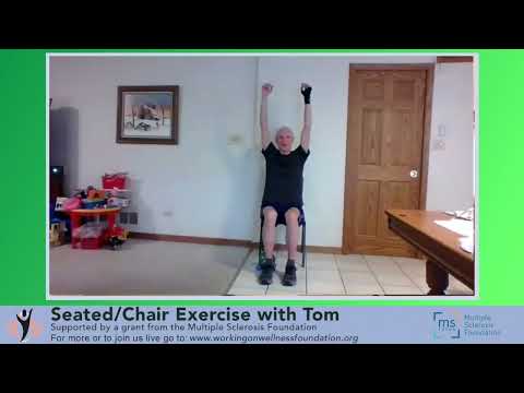 20230829 Seated/Chair Exercise with Tom Sponsored by the Multiple Sclerosis Foundation