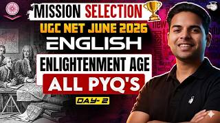 UGC NET June 2026 | Enlightenment Age PYQ's | Complete English | By Abhay Yadav