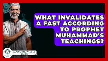 What Invalidates A Fast According To Prophet Muhammad