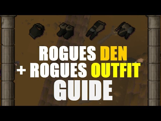 Rogues outfit!#osrs#runescape#rs3 #roguesoutfit #fashionscape#gaming#g