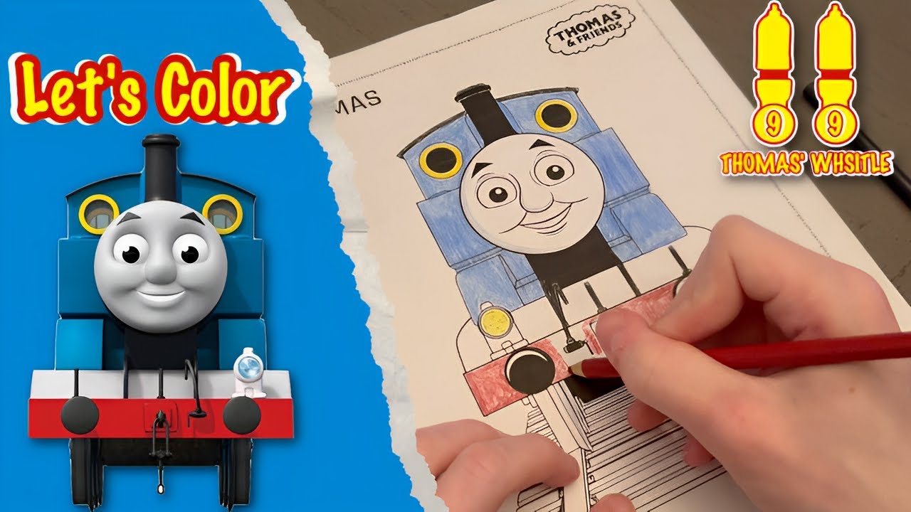 Lets Color Thomas The Tank Engine!